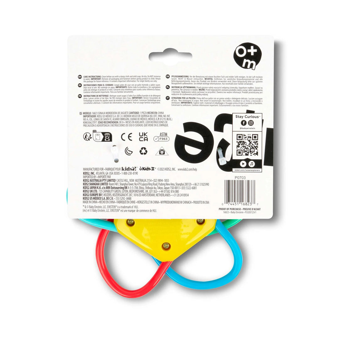 Baby Einstein Soothing Star Rattle & Teether