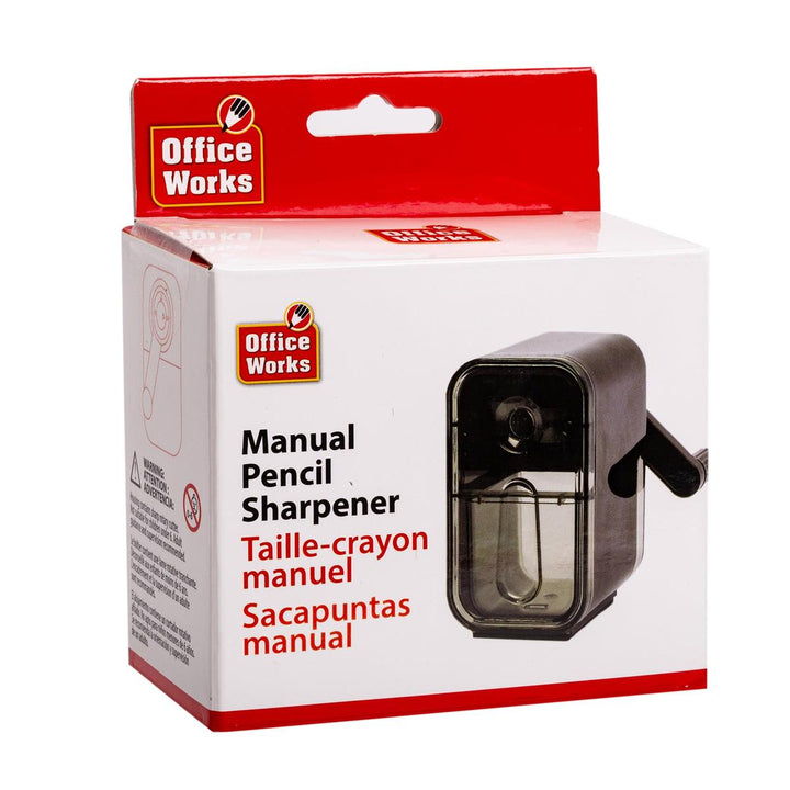 Office Works Manual Pencil Sharpener
