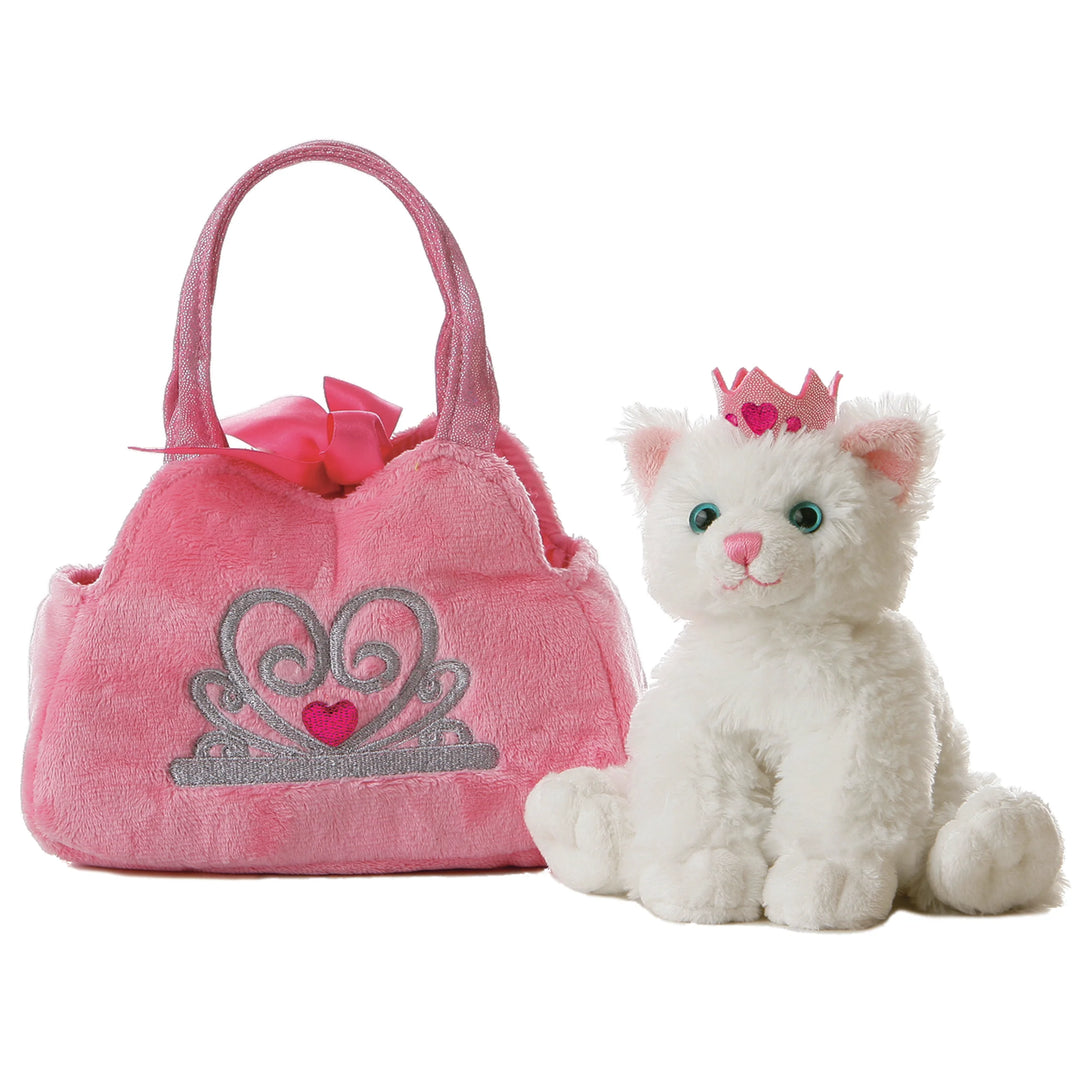 Fancy Pals Princess Kitten Pet Carrier 8" Plush