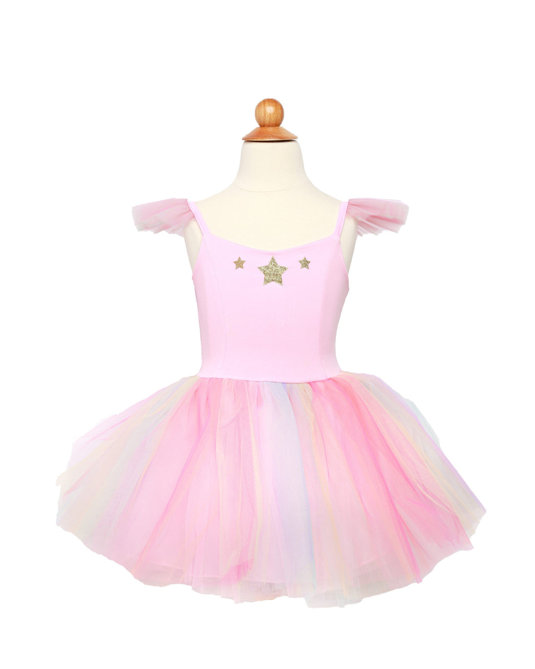 Star Burst Rainbow Dress (Size 5-6)