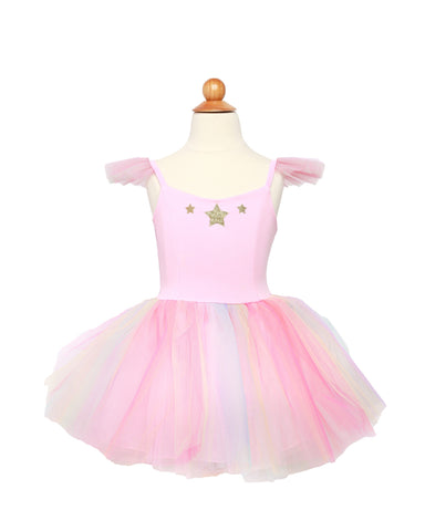 Star Burst Rainbow Dress (Size 5-6)