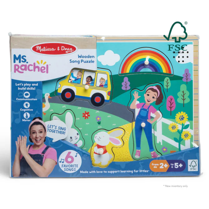 Ms Rachel Wooden Sound Puzzle