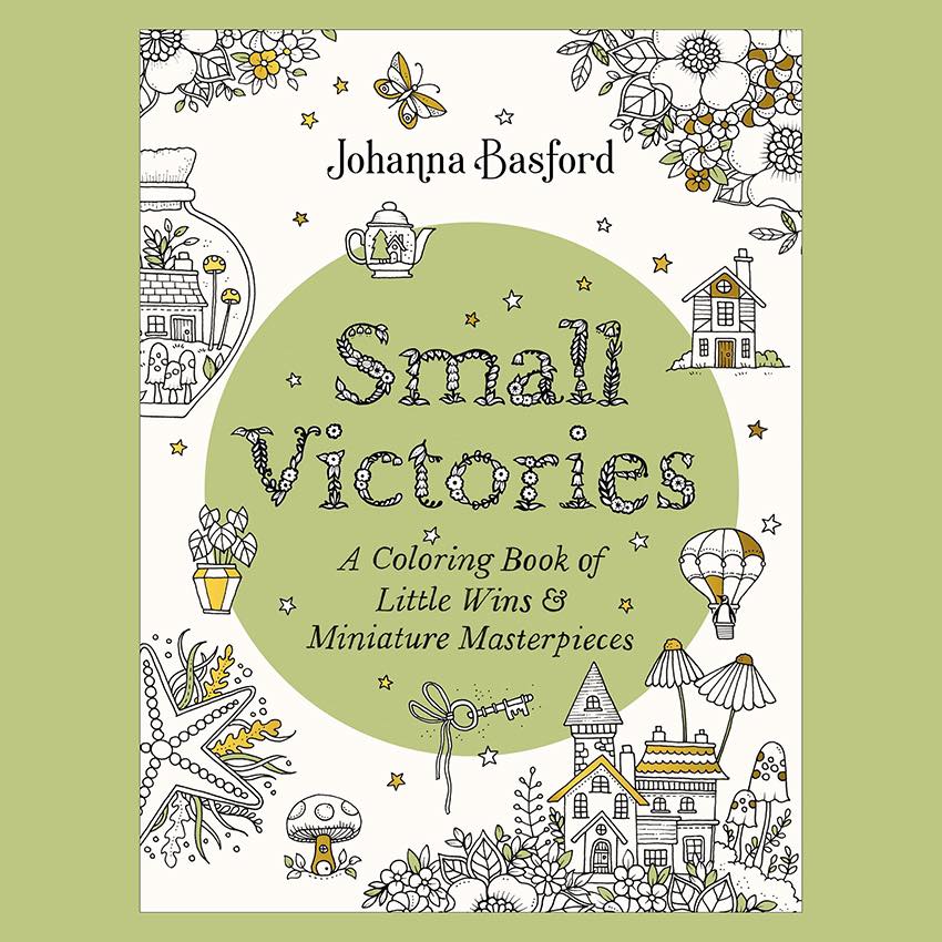 Small Victories Adult Colouring Book