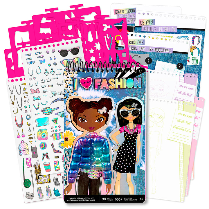 Fashion Angels Fashion Sketch Set: I Love Fashion