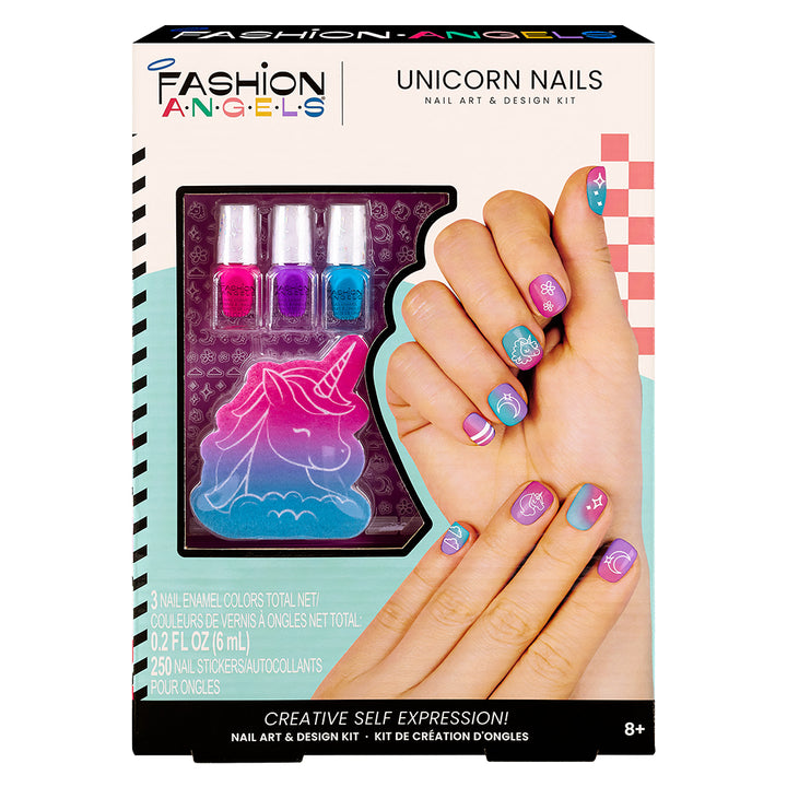 Unicorn Nails Design Kit-Fashion Angels