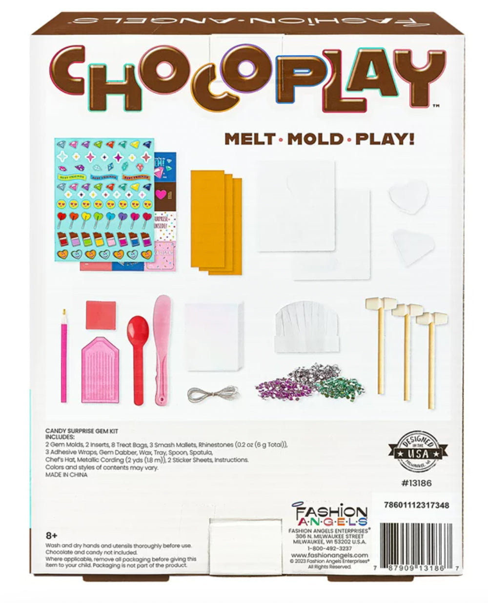 Fashion Angels Chocoplay Candy Surprise Gem Kit