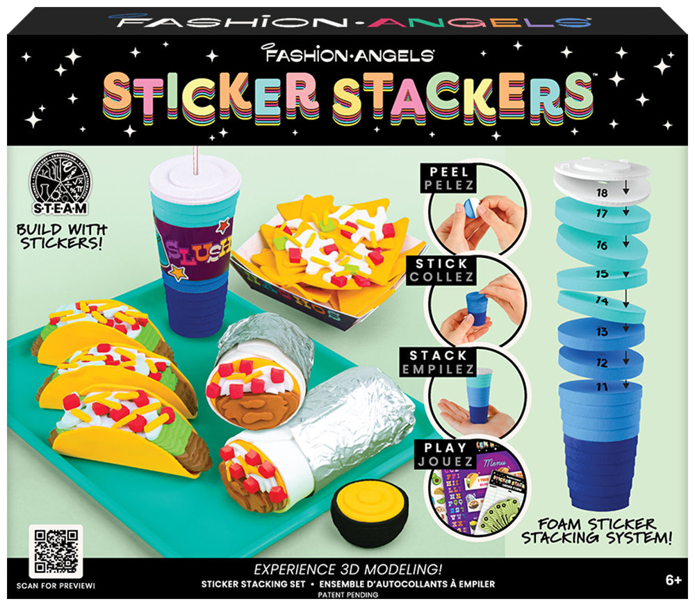 Fashion Angels Sticker Stackers- Tacos Plus