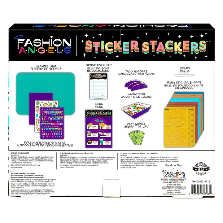 Fashion Angels Sticker Stackers- Tacos Plus
