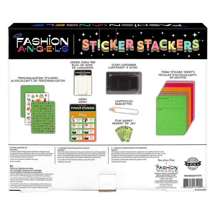 Fashion Angels Sticker Stackers- Sushi