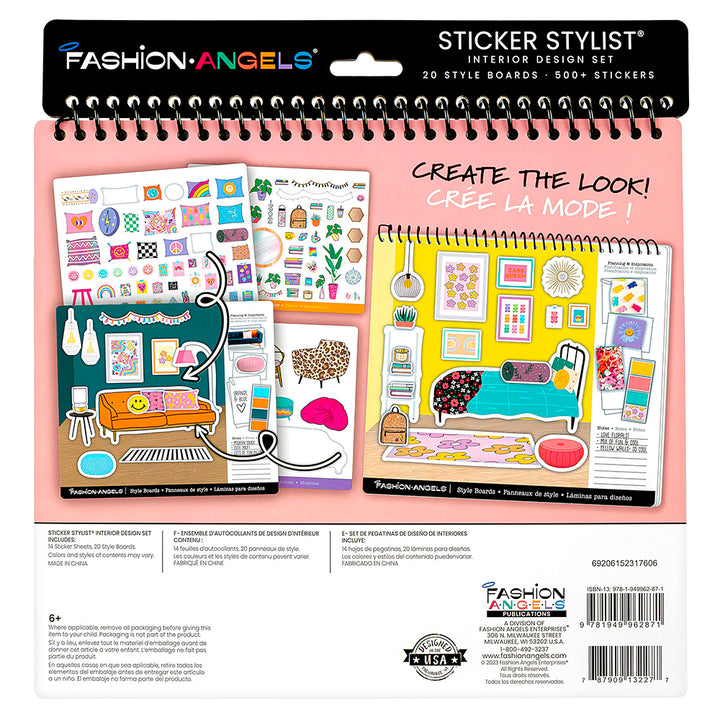 Fashion Angels Sticker Stylist Interior Design