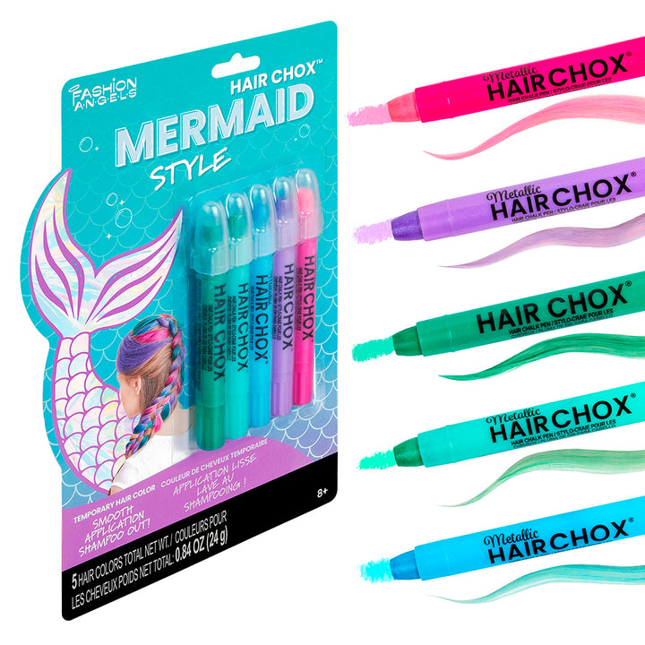 Fashion Angels Hair Chox Mermaid 5pk