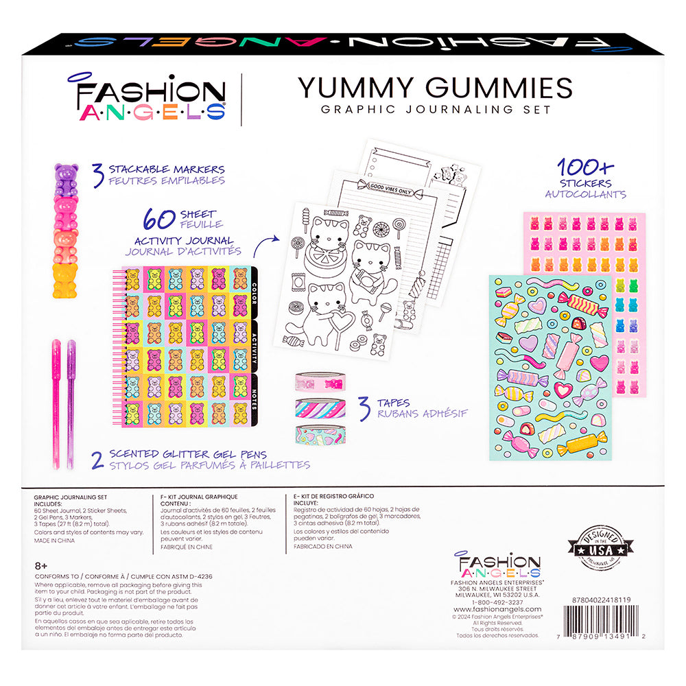 Fashion Angels - Yummy Gummies Graphic Journal