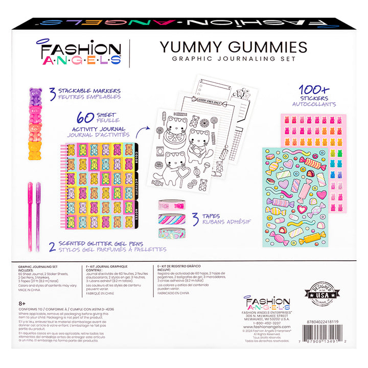 Fashion Angels - Yummy Gummies Graphic Journal