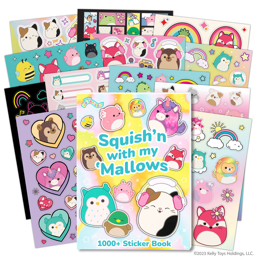Squishmallows 1000+ Stickerbook