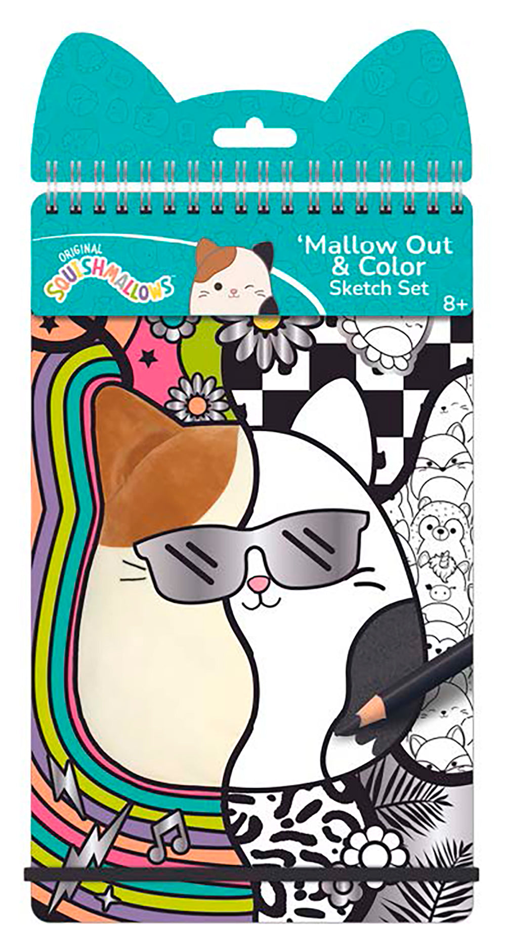 Squishmallows Mallow Out & Colour Sketch Set