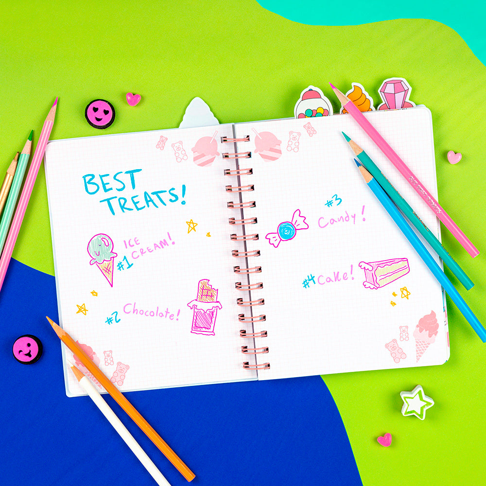 Fashion Angels Candy Tabbed Activity Journal
