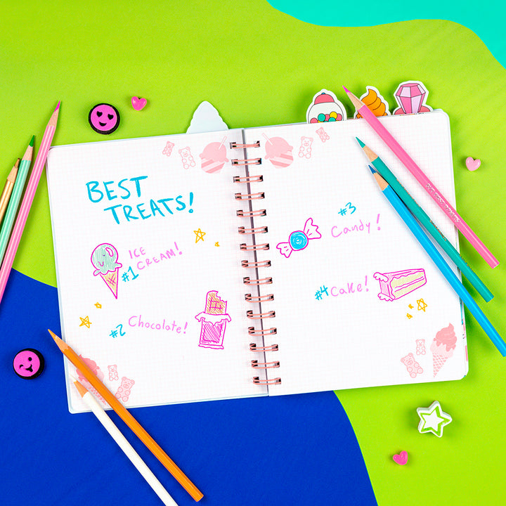 Fashion Angels Candy Tabbed Activity Journal