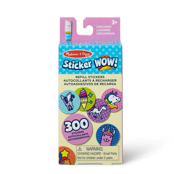 STICKER WOW! Unicorn Refill