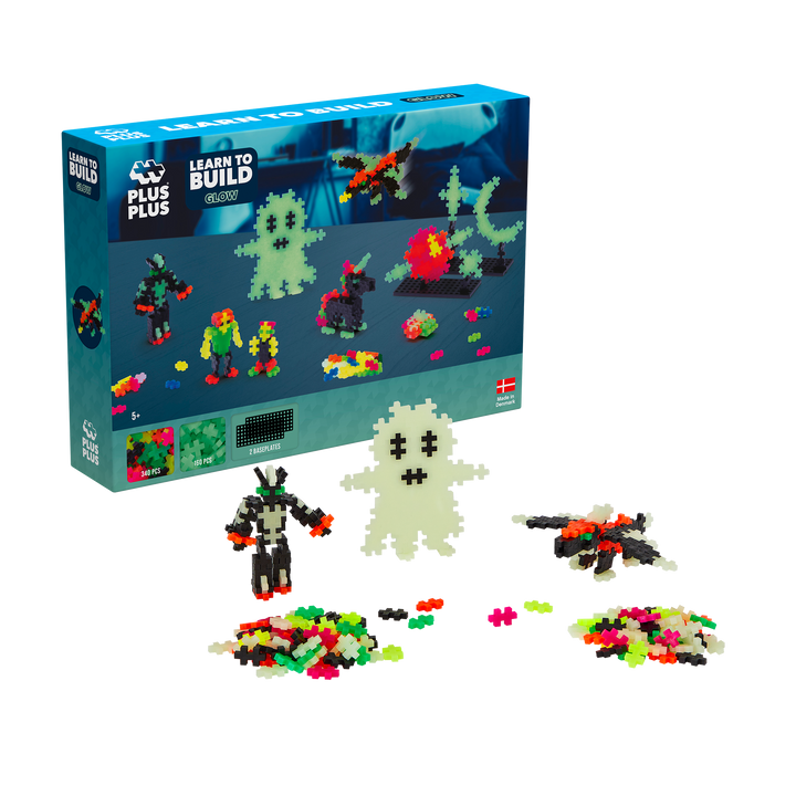 Plus-Plus Learn to Build - Glow 500 Pcs