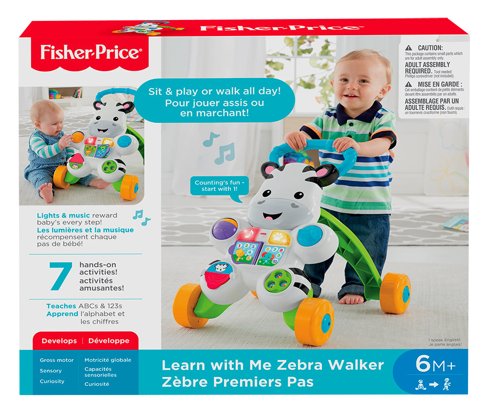 Fisher-Price Learn With Me Zebra Walker