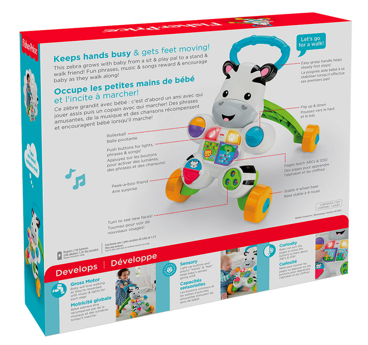 Fisher-Price Learn With Me Zebra Walker