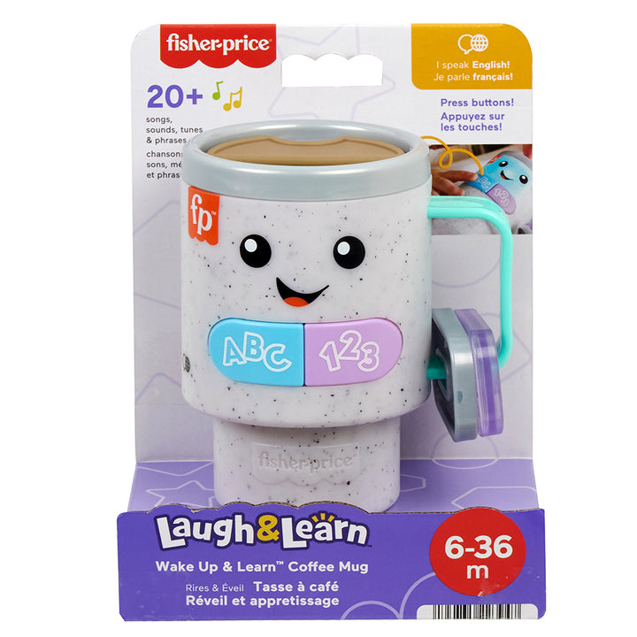 Fisher-Price Laugh & Learn - Coffee Mug Lights and Sounds (Bilingual)