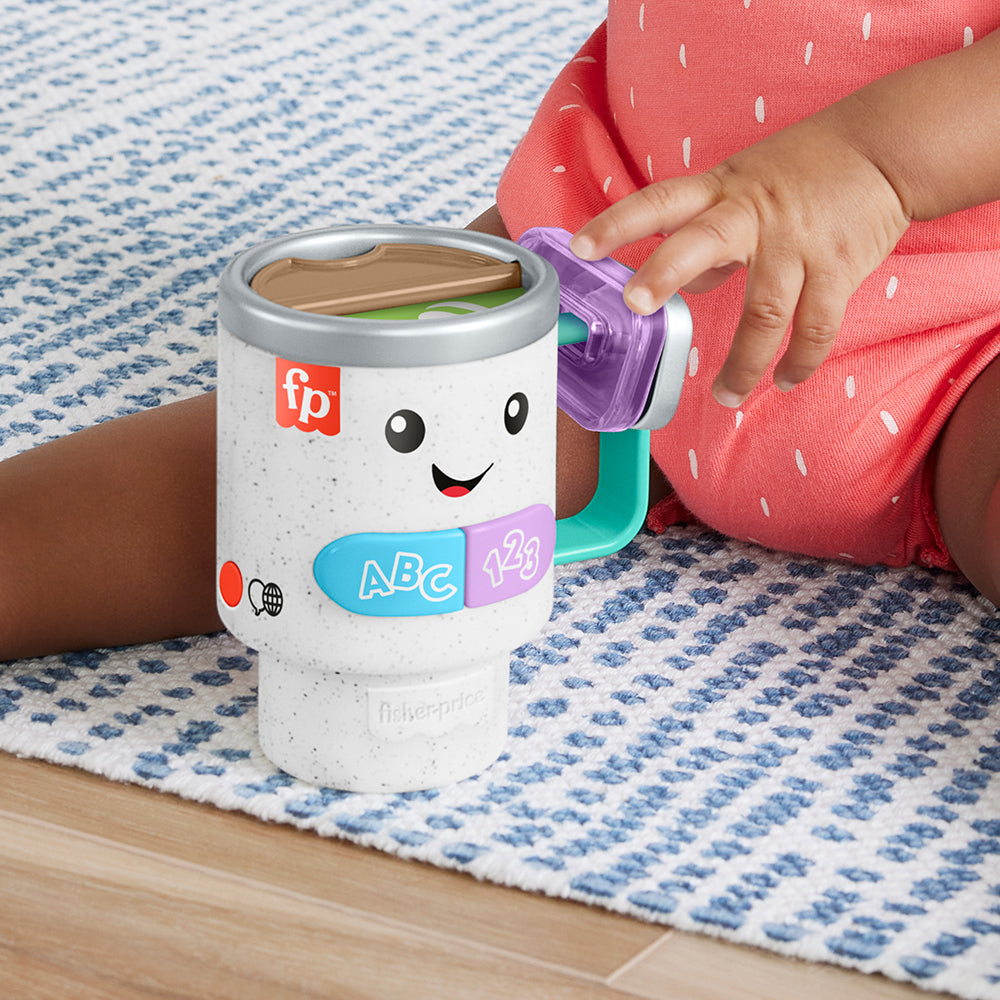 Fisher-Price Laugh & Learn - Coffee Mug Lights and Sounds (Bilingual)