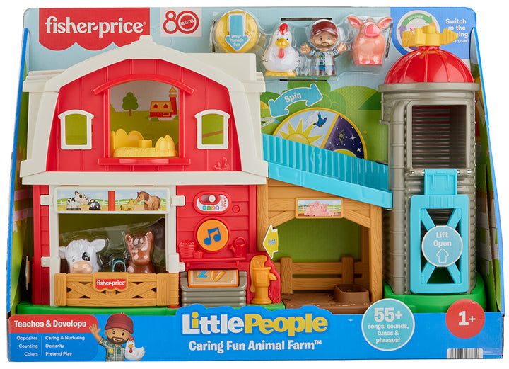 Little People Caring for Animals Farm