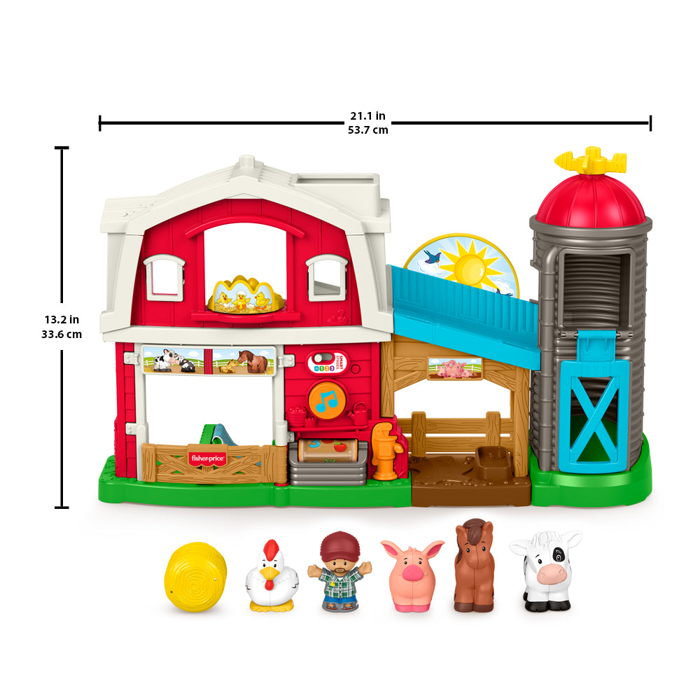 Little People Caring for Animals Farm