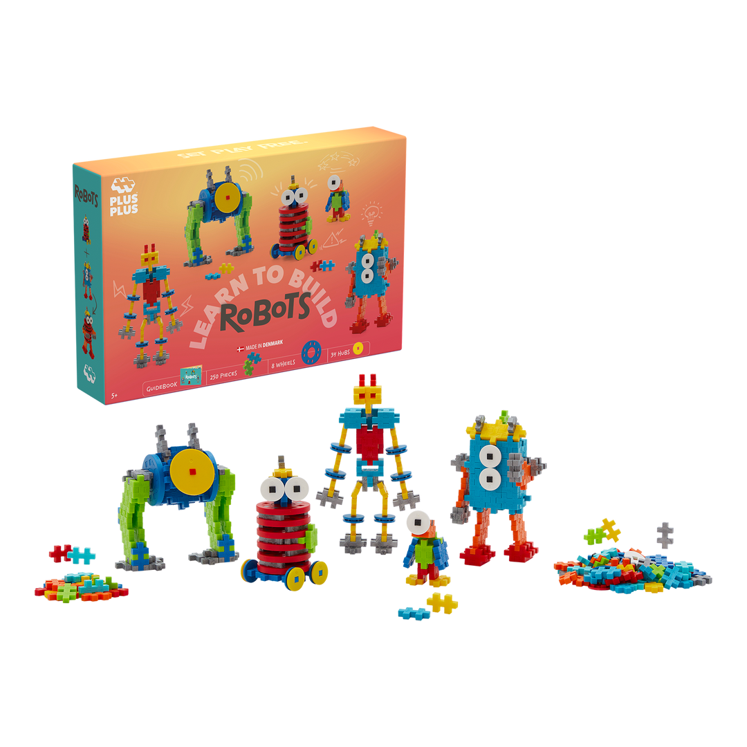 Plus-Plus Learn to Build - Robots 250 Pcs