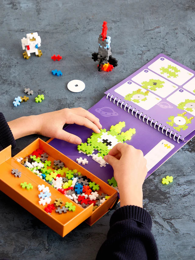 Plus-Plus Puzzle By Number Activity Pad - Space