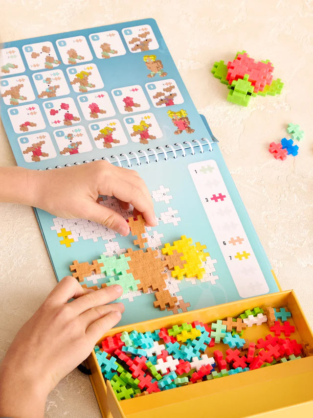 Plus-Plus Puzzle By Number Activity Pad - Ocean