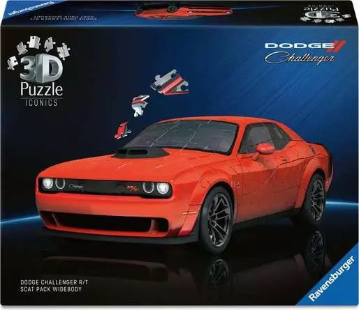 Ravensburger 3D Iconics: Dodge Challenger R/T Scat Pack