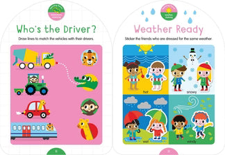 Giant Toddler: Sticker &amp; Activity Backpack Workbook