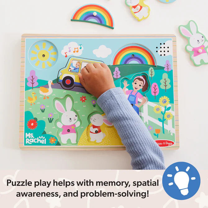 Ms Rachel Wooden Sound Puzzle