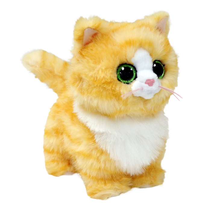 Ty Beanie Baby Melanie Tabby Cat 6" Plush