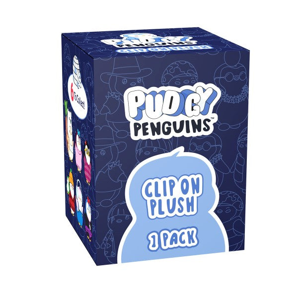 Pudgy Penguins NFT Clip-On Plush Assortment