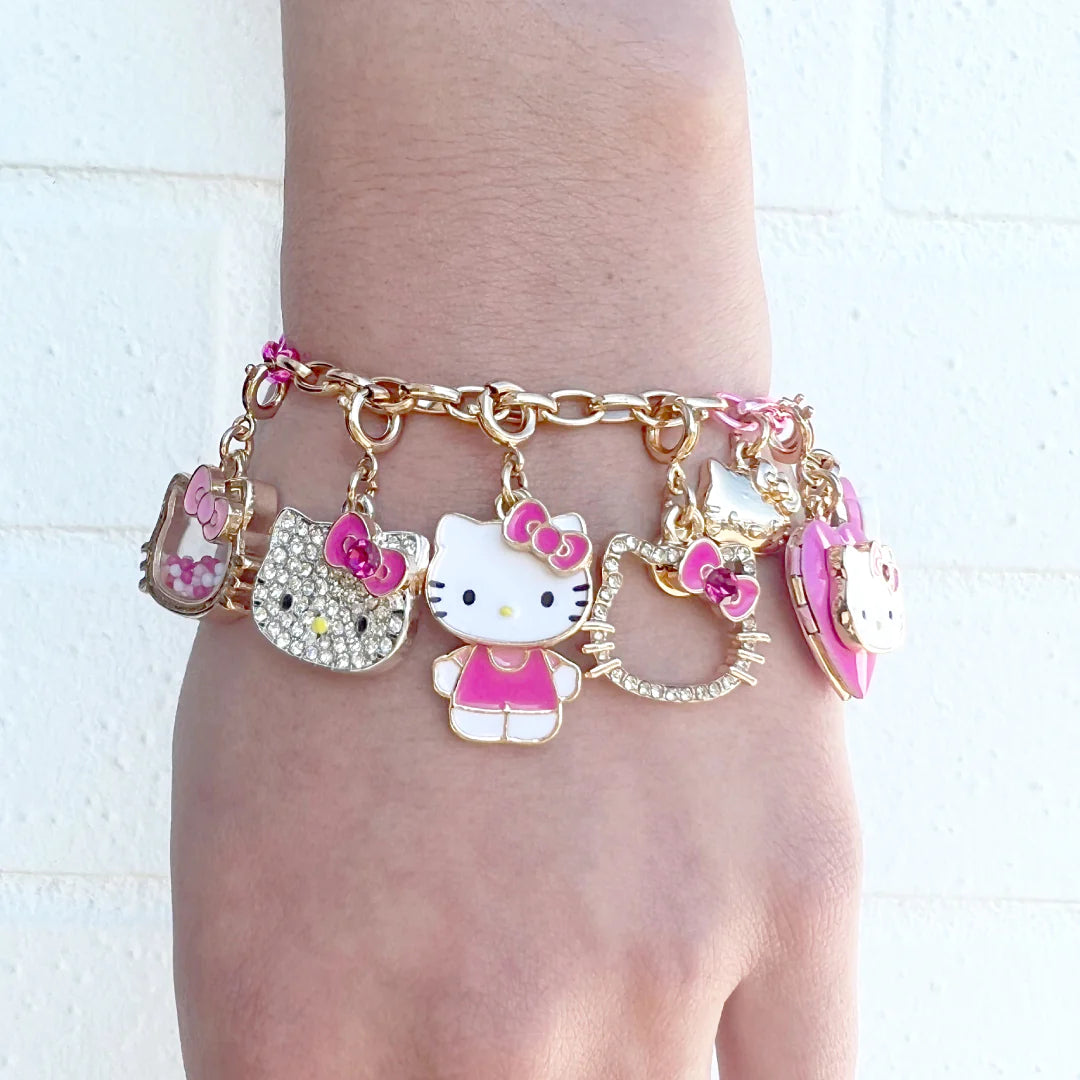 CHARM IT! Gold Hello Kitty Locket Charm