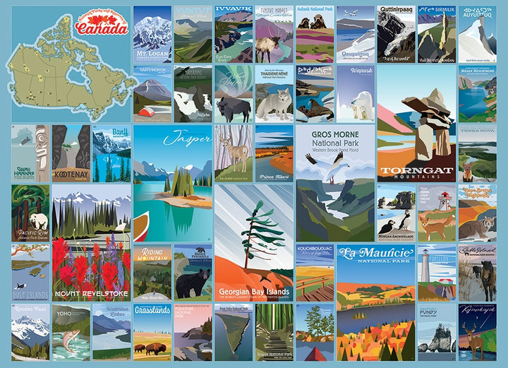 Cobble Hill National Parks And Reserves Of Canada 1000 Piece Puzzle