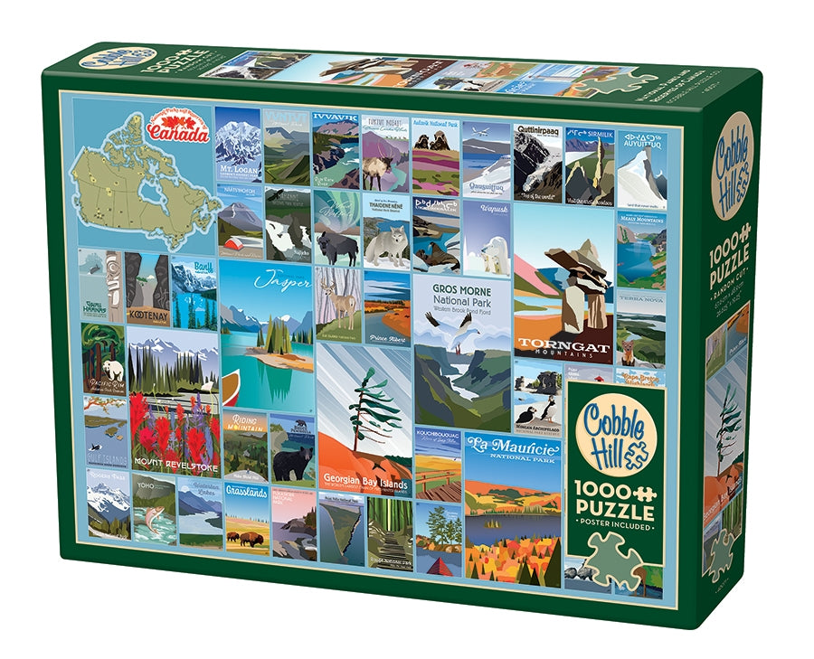 Cobble Hill National Parks And Reserves Of Canada 1000 Piece Puzzle
