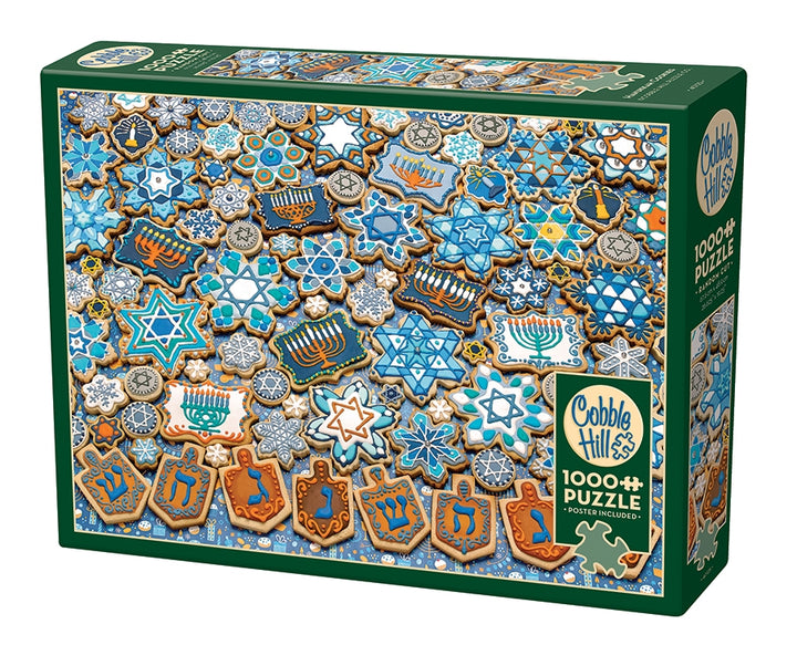 Cobble Hill Hanukkah Cookies Jigsaw Puzzle 1000pc