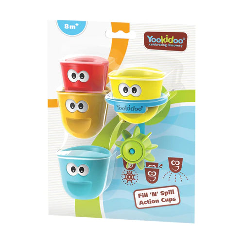 Yookidoo Fill 'N' Spill Action Cups