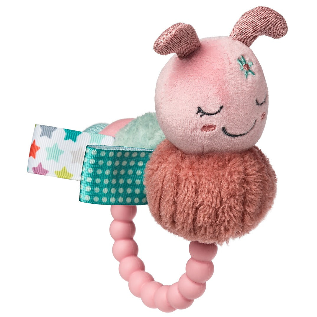 Mary Meyer Taggies Camilla Caterpillar Teether Rattle – 6″