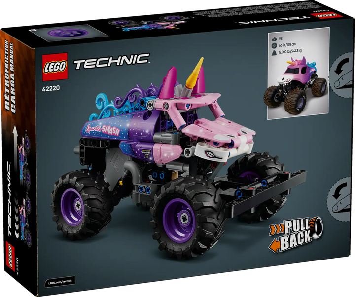 Lego Technic™  Monster Jam™ Sparkle Smash™ Pull-Back