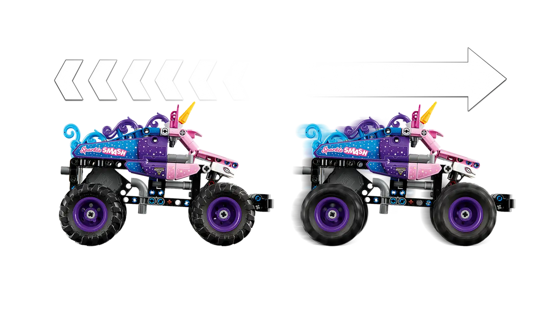 Lego Technic™  Monster Jam™ Sparkle Smash™ Pull-Back