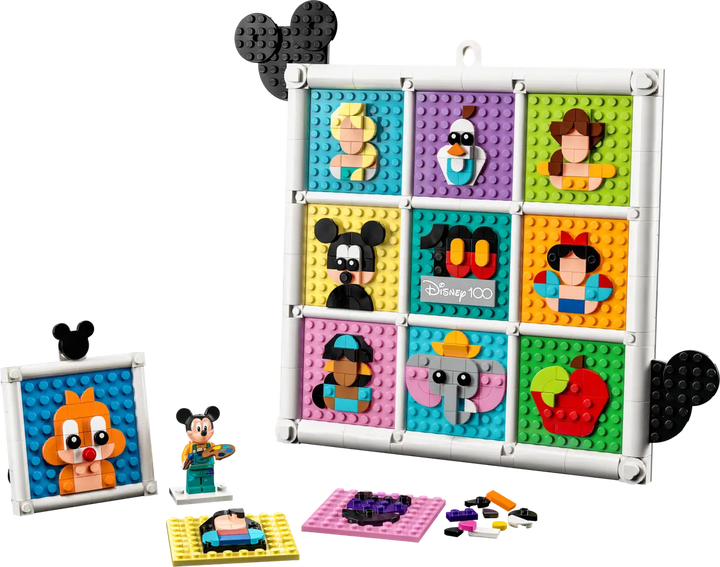 Lego Disney 100 Years of Disney Animation Icons