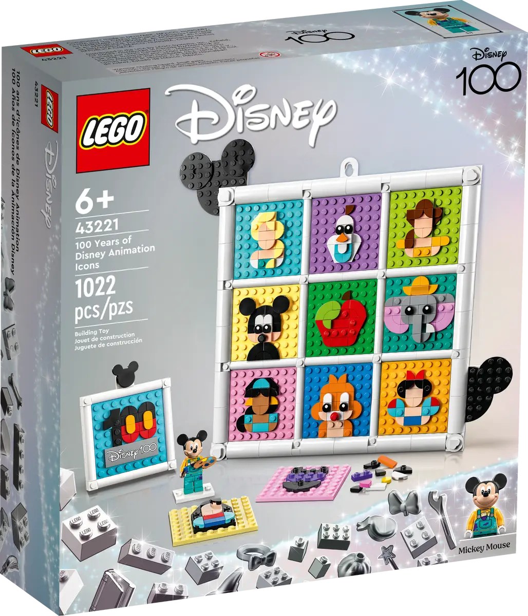 Lego Disney 100 Years of Disney Animation Icons