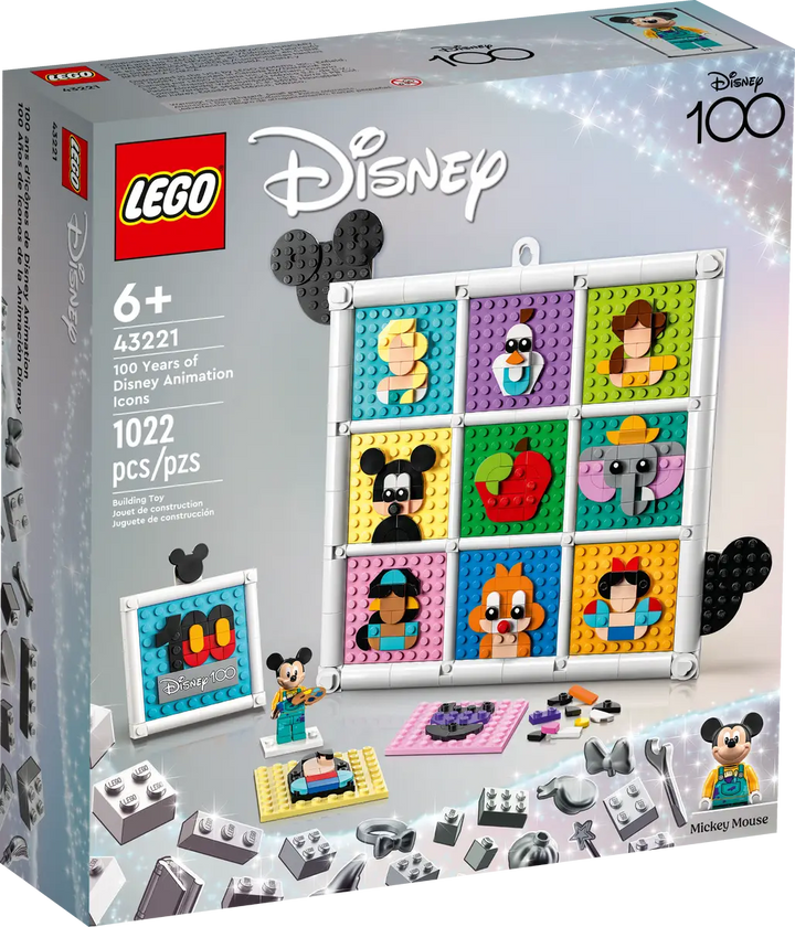 Lego Disney 100 Years of Disney Animation Icons