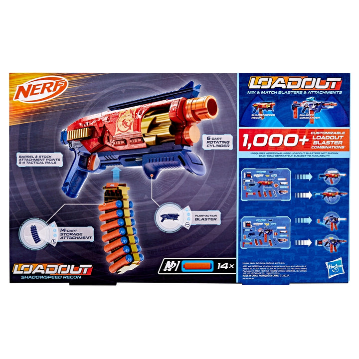 Nerf Loadout Shadowspeed Recon Blaster
