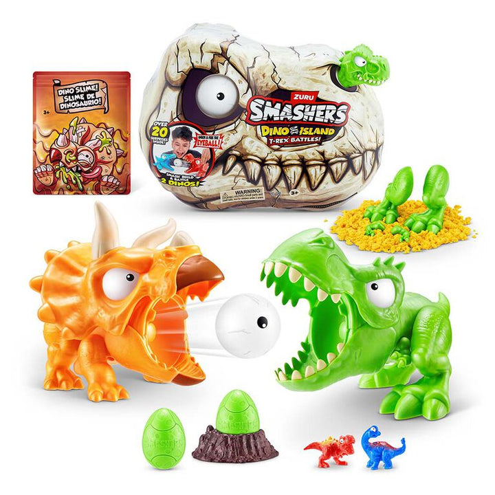 Smashers Dino Island Mini T-Rex Set